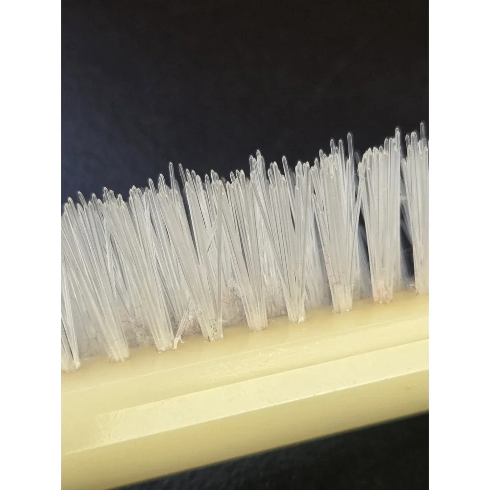 Stanley Lady Catherine Vintage All Nylon 5 Row Hairbrush Pre-owned-Ivory - Picture 10 of 14